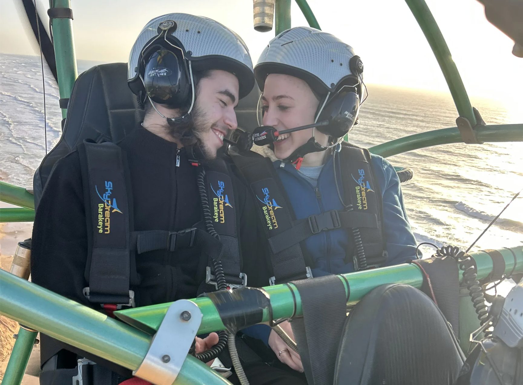 טיסת חוויה בזוג בטרקטורון מעופף